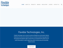 Tablet Screenshot of flexibletechnologies.com